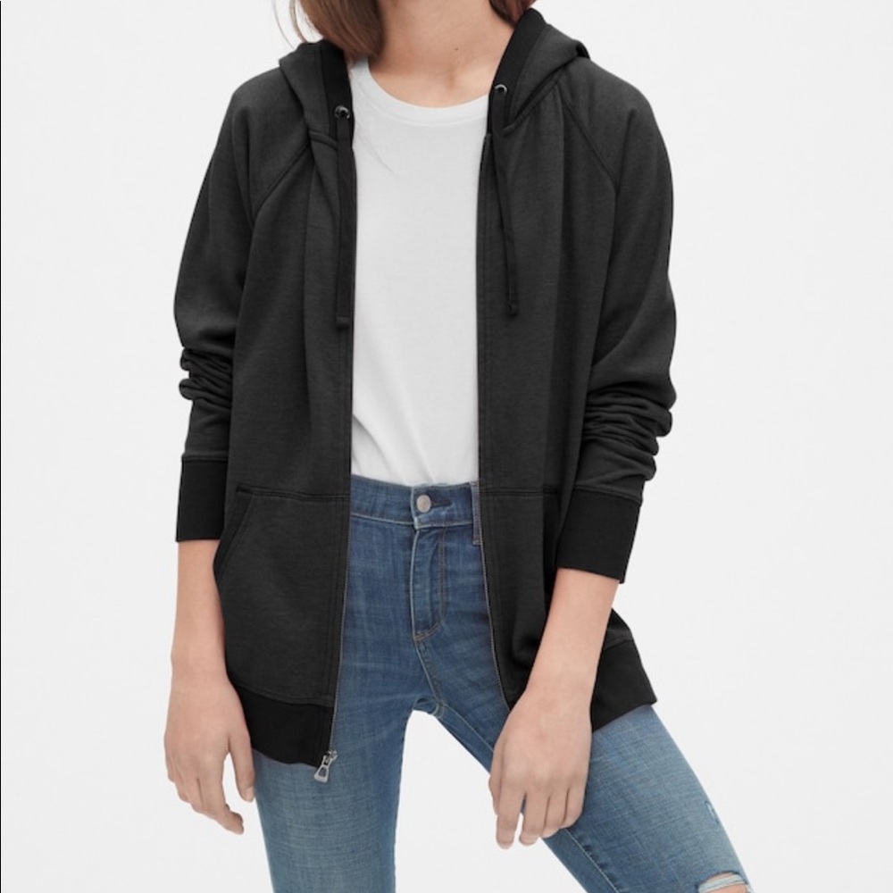 Gap Raglan Full-Zip Jacket/Hoodie Sweatshirt